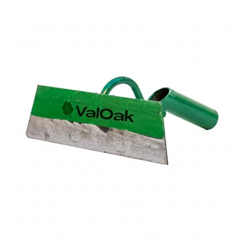 Valoak Lama Binetta XL per Zappa o Attrezzo da Giardinaggio | Lunghezza 25,5 cm - Altezza 7 cm | Compatibile con Manico di Diametro 2,5 cm | Made in Italy