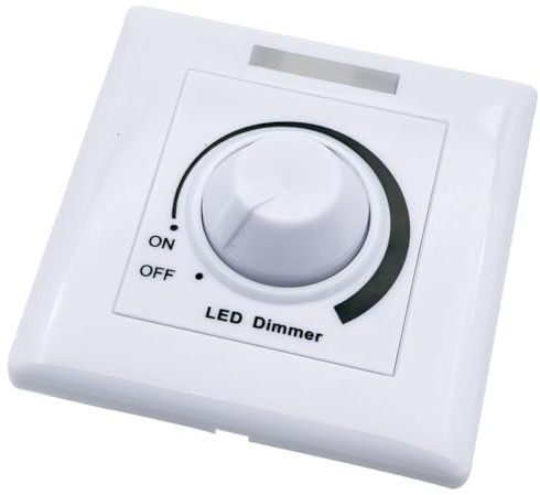 Osmond di Luce Rotativa del Controller A Manopola Rotante A Parete Regolabile 'Interruttore Dimmer A LED.