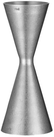 Dosatore Cocktail Misuratore for barra jigger doppio cocktail in stile integrato con strumenti for motivo inciso(Vintage 30 45ml)