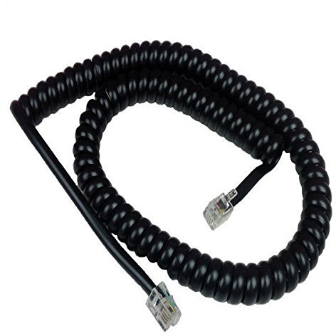 Avaya 9504 Telephone Handset Curly Cord - HeyMot Communications