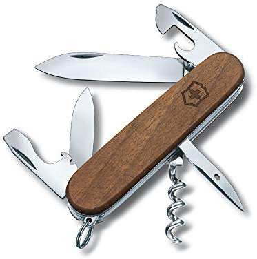 Victorinox Schweizer Taschenmesser, Spartan, Swiss Army Knife, Multitool, 10 Funktionen, Kombi-Spitzzange, Hartdraht-Schneider