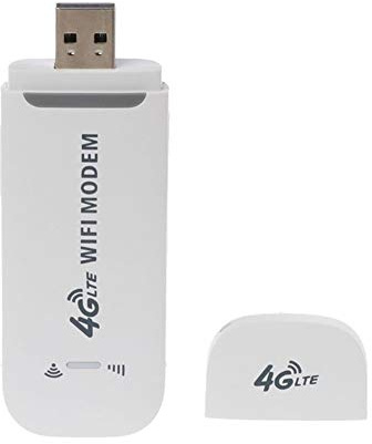 Cicony Modem USB 4G LTE, 150 Mbit/s USB sans fil adaptateur de carte réseau WiFi Hotspot routeur pour ordinateur de bureau, ordinateur portable