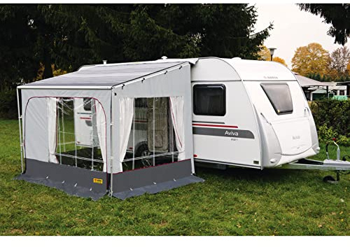 Villa Caravan XL - Cortina frontal y lateral para toldo Fiamma Caravanstore XL (335 cm, para Fiamma CaravanStore 360)