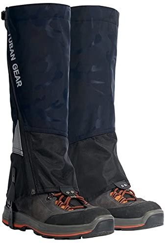 ROTTO Leg Gaiters Waterproof for Hiking Hunting Snowshoeing Trekking Cycling with Zipper
