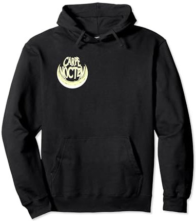 Refrán latino - Carpe Noctem Sudadera con Capucha
