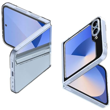 Spigen Air Skin Case kompatibel med Samsung Galaxy Z Flip 6 Skal Fodral -Crystal Clear