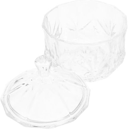 Alipis Vorratsglas Schmuckkästchen Aus Glas Kleine Geschenkbox Schmuckkästchen Schmuckverpackungsbox Schmuckaufbewahrungsbox Schmuckbehälter Schaubox Aus Klarglas Schmuck-organisationsbox