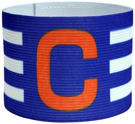 Fußballkapitän-Armband, Fußballkapitän-Bänder, Anti-Drop, verstellbare Spielerbänder, Fußballspiel-Zubehör, elastische Kapitäns-Armbänder für Fußball