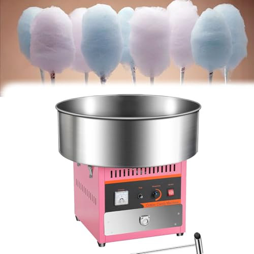 Pink Cotton Candy Machine, Electric Cotton Candy Machine, Commercial Cotton Candy Machine for commercial use and family gatherings