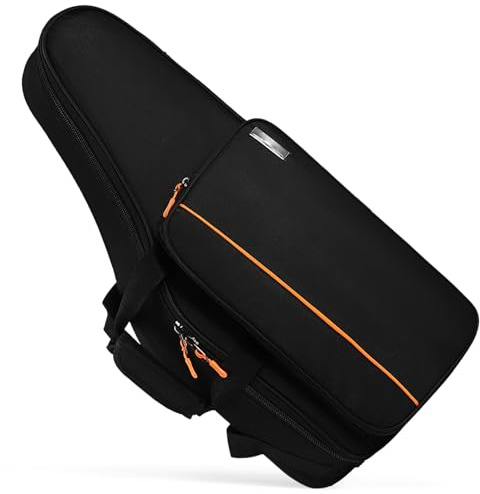 CVUTOVO Altsaxophon-koffer Rucksack Für Altsaxophon Mit Schultergurten Aus Oxford-stoff Stoßfest Für Musikinstrumente Leicht Zu Tragen