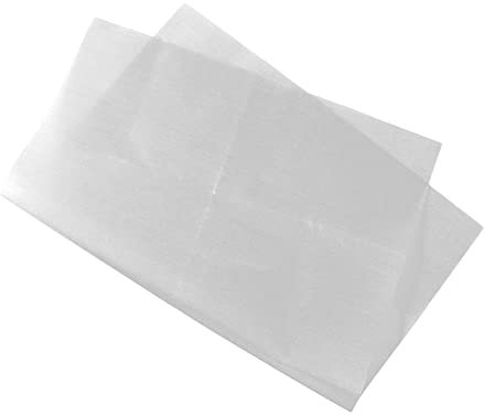 Carta da forno, carta pergamena antiaderente, riutilizzabile, resistente alle alte temperature, tappetino da forno per cucinare barbecue, grigliare e arrostire (bianco, 3 pezzi)