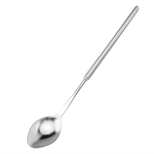 Telescopic Camping Utensils Set - Extending Fork & Spoon from 8.7 to 25.4 Inches - Stainless Steel BBQ Picnic Travel Flatware for Hiking, Backpacking, Outdoor Dinner (1pcs,Spoon)