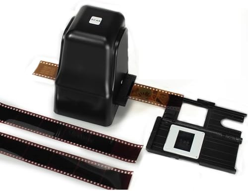 Scanner Per Pellicole Da 18 MP, Scanner Per Digitalizzazione Diapositive, Converte Rapidamente Negativi E Diapositive In Foto Digitali JPEG, Compatibile Con Pellicole 135 E 126