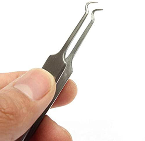 Glamza Mitesser Gesicht Akne Pickel Entferner Edelstahl Extractor Tool Klaue Komedon Gesicht