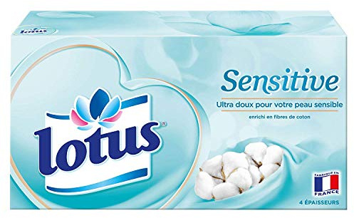 Lotus Sensitive – Box-X80 – Aufbewahrungsboxen 80 Taschentücher