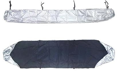 Uposao Housse De Protection pour Auvent Extérieur Résistante à La Poussière Et à La Neige pour Auvent De Terrasse Housse De Rangement, Protection Imperméable en Hiver