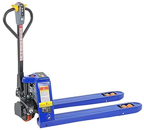 Pro-Lift-Montagetechnik Elektrohubwagen voll elektrisch 1500kg Palettenwagen 1,5t Gabelhubwagen Hubwagen Lithium-Ionen Akku