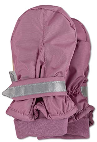 Sterntaler Fäustling mit Daumen, wasserabweisend, mit elastischem Bündchen und Klettverschluss, gefüttert - Mädchen Accessoires für Babys & Kleinkinder - beerenrosa, Gr. 3