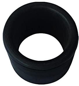 Asudaro Protector de Caña de Pescar, Tubo de Goma Inserto, Negro, 41x55x40mm, Accesorio para Pesca