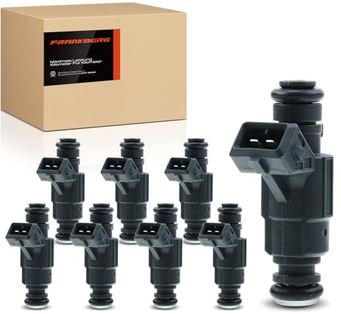 Frankberg 8x Einspritzventil Injektor Kompatibel mit A6 4B2 C5 1998-2005 A6 Avant 4B5 1998-2005 A8 4D2 4D8 1998-2002 Replace# 0280155921