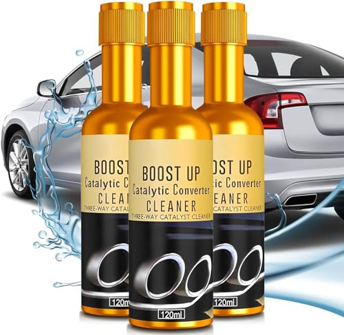 Aoblok GFOUK Diesel Reiniger Katalysator-Reiniger, Katalysator Reiniger Benzin, 120ml Katalysator-Reiniger, Auto DREI-Wege-Katalysator-Reiniger, Kraftstoff- und Auspuffanlagen-Reiniger (3pcs)