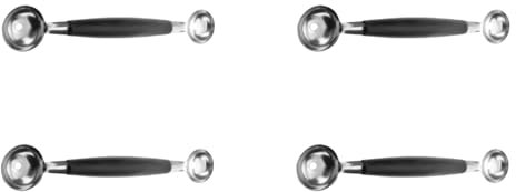 Hundnsney 4X Double Termine 30mm Tetes Fruits Icecream Boule Cuillere A Melon Parisienne Scoop