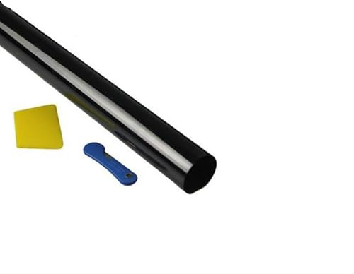 Lamina Solar Coche Homologada Película tintada for ventanas de coche, color negro oscuro, rollo de 5 % a 50 % for verano, protección de vidrios for ventanas de coche Tintado De Lunas Homologado Itv(35