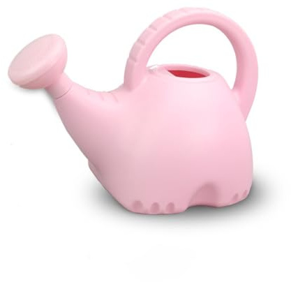 KIXZSAZ 1.5L éléphant arrosoir Petit Animal Forme Pot de Jardin léger Dessin animé Enfants Jouet Fleur Plante pulvérisateur Jardinage, Rose