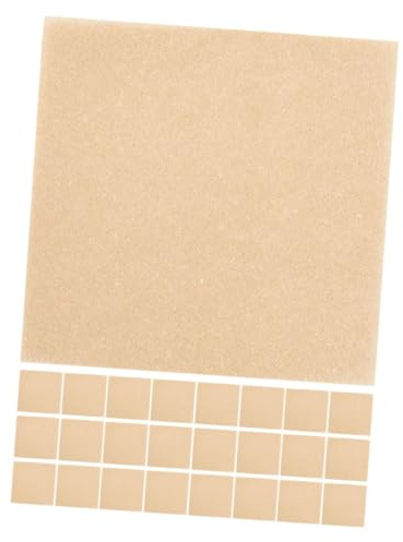 Veemoon Papier Sulfurisé Antiadhésif Carré 8x8 Cm Pour Hamburgers Et Steaks Hachés, Feuille Alimentaire Résistante à L'huile L'eau, Usage Culinaire Domestique, Pack De 500 Feuilles