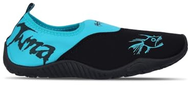 Hot Tuna Womens Aqua Water Shoes Splasher Black Turquoise 6 (39)
