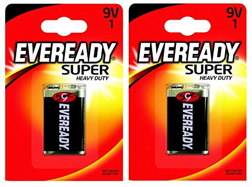 2 x Eveready 9V Battery