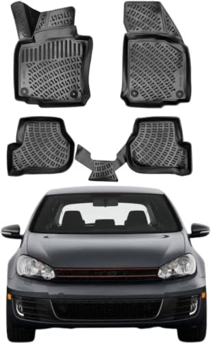 Rizline 3D Fussmatten für Volkswagen Golf VI 2008-2012