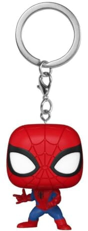Funko POP! Keychain: Marvel - Spider-Man - Marvel Comics Novelty Keyring - Collectable Mini Figure - Stocking Filler - Gift Idea - Official Merchandise - Comic Books Fans - Backpack Decor