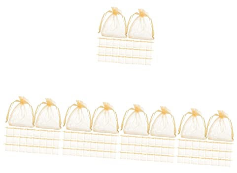 TOVINANNA 500stücke Organza Geschenktüten Mit Kordelzug Schmuckbeutel Für Hochzeiten Geburtstagsfeiern Weihnachtsgeschenke Für Süßigkeiten Und Kleine Überraschungen Goldfarbe