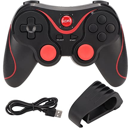 GOWENIC Gamecontroller, Kabelloser BT-Gamepad, Gaming-Controller für Android, Handy, TV, PC und VR