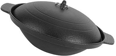 Iron Casserole with Stainless Steel Handle, Fast Heating