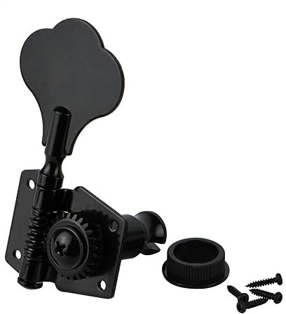 SHOWERORO Bass Stimmmechaniken Saitige Bassgitarre Robuste Tuner Mit Rechtsseitiger Montage Präzise Bass Tuning Pegs Für Optimale Stimmgenauigkeit