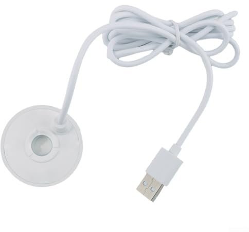 Besttoolifes Brumisateur USB 5 V pour fontaine, bassin, vasque de rocaille, 350 ml / h (blanc)