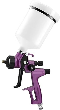 Pistola a Spruzzo, Manutenzione dei mobili for auto in lamiera ad alta atomizzazione Protezione ambientale Pistola a spruzzo manuale a bassa pressione 1,3 tazze da 600 ml,Pistola a spruzzo per vernic
