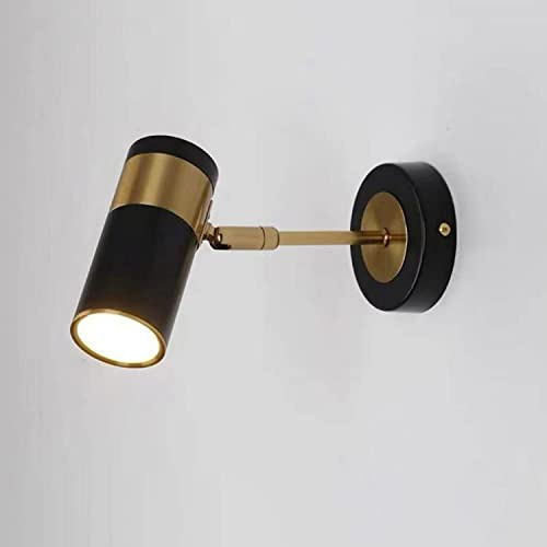 ZLLFHS Applique da Parete, Applique da Parete Regolabile Lampada da toeletta Lampada da Parete Moderna Girevole - lampade per testiera luci notturne E27 apparecchio di Illuminazione per Montaggio a