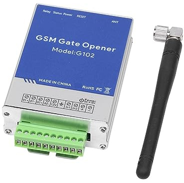 Abridor de Portones, Abridor de puerta G102 GSM, controlador remoto for teléfono móvil, Control remoto inalámbrico, acceso a la puerta, llamada gratuita for garaje de casa inteligente