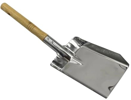 Ronyme Pale per, Utensili da Giardino, Paletta Versatile in Acciaio Inox per, Pale manuali per la Pulizia di forni per Pizza e Griglie a, Piccolo