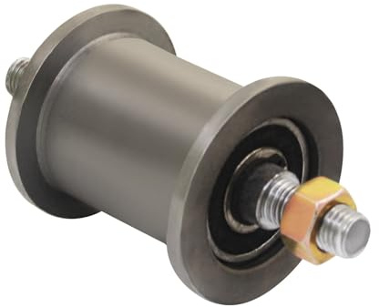 Rodillo tensor de correa banda para tractores motoazadas y cosechadoras tensor correa auxiliar polea tensora banda de accesorios correa poli v cojinete polea tensora polea del alternador (96x44mm)