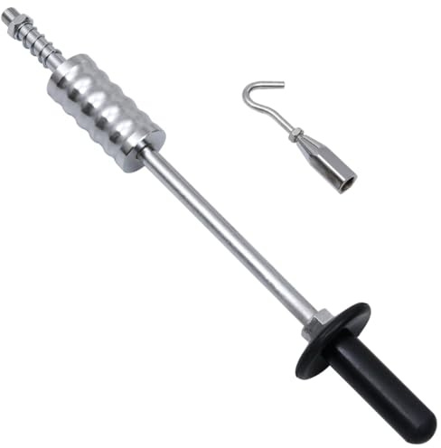Martello scorrevole con gancio, 63 cm, in acciaio al carbonio, robusto strumento manuale per carrozzeria, sollevatore di ammaccature, riparazione, officina, garage, auto, accessori per officina