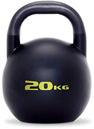 Kettlebells AGYH Schwarze, Gewichtheben Aus Stahlguss, Tragbare Fitnessgeräte Für Männer Und Frauen, 4 Kg, 8 Kg, 12 Kg, 16 Kg, 20 Kg, 24 Kg (Size : 20kg/44.1lb)