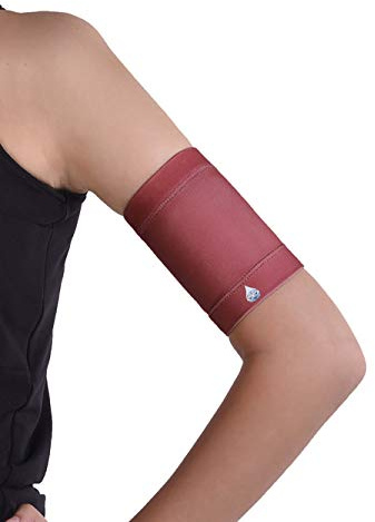 Dia-Band, brazalete de sujeción y protección para sensor de glucosa en sangre Freestyle Libre, Medtronic, Dexcom o Omnipod - Banda para diabética cómoda y reutilizable.