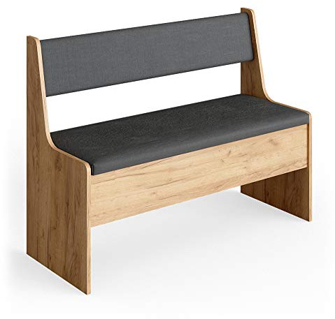 Vicco Dining room corner bench Roman, Sand/Anthracite, 106 x 42 cm