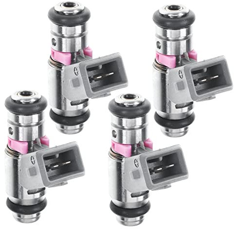 Frankberg Lot de 4 injecteurs d'injecteurs pour Clio II BB CB Kangoo KC0/1 Kangoo Express FC0/1 Thalia I LB Twingo I C06 Twingo I Fourgon / Hayon S06 1.1L Essence 2001-2008 8200025248