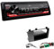 JVC KD-X282DBT 1-DIN Digital Autoradio DAB+ Bluetooth USB Einbauset passend für Volvo V70 2004-2007 schwarz