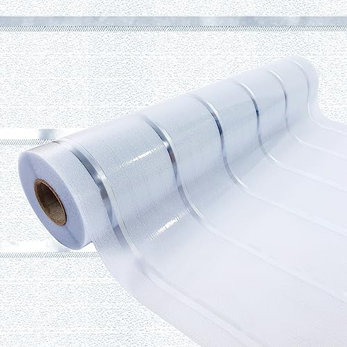 Fensterfolie selbsthaftend 90x100 cm | Statische Sichtschutzfolie ohne Kleber aus PVC | Selbsthaftende Glasfolie für Lichtdurchlass und Privatsphäre | Fensterfolie statisch haftend | Morgen Reif